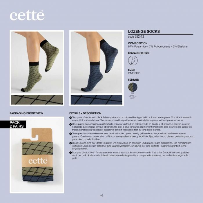 Cette Cette-catalogo Cette 2022 2023-46  Catalogo Cette 2022 2023 | Pantyhose Library